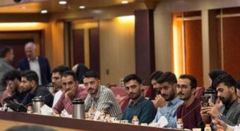 حضور دبیر شورای صنفی دانشگاه نیشابور در نشست دبیران شورای صنفی دانشگاه‌های سراسر کشور با حضور وزیر علوم، تحقیقات و فناوری